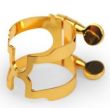 RICO H-LIGATURE GOLD /ustnik ebonit/ saksofon sopran