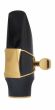 BRANCHER L-SERIE EBONITE Saksofon sopranowy - ustnik ebonit /ligatura METAL GOLD/