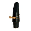 BRANCHER L-SERIE EBONITE Saksofon tenorowy - ustnik ebonit /ligatura METAL GOLD/