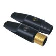 ESM Saksofon sopranowy  METAL RING - ustnik ebonit