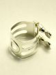 WOODSTONE/ISHIMORI /ustnik ebonit/ Sax sopran - PROTOTYPE SOLID SILVER