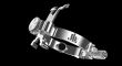 JLV LIGATURE /ustnik ebonit/ Sax alt SILVER PLATED /Set/