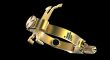 JLV LIGATURE /ustnik metal/ Sax sopran BRUSHED BRASS /Set/